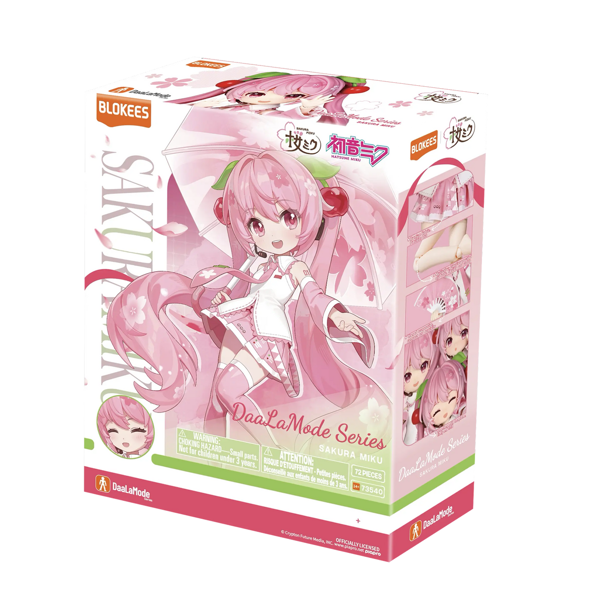 Blokees Sakura Miku DaaLaMode Series Model Kits 73540