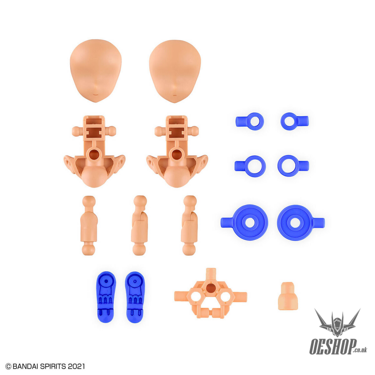 30MS OP-09 Option Parts Set 9(Commander Costume) (Color C) Scale Model Kits