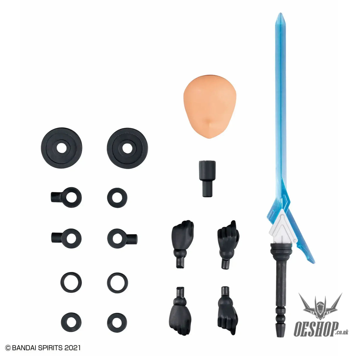 30MS OP-23 Option Parts Set 23 (Valkyrie Costume) (Color C) - Scale Model Kits