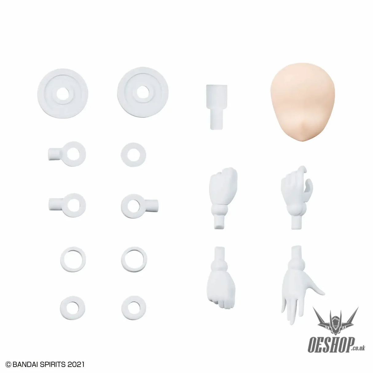 30MS OP-27 Option Parts Set 27 (Minerva Costume) (Color A) - Scale Model Kits