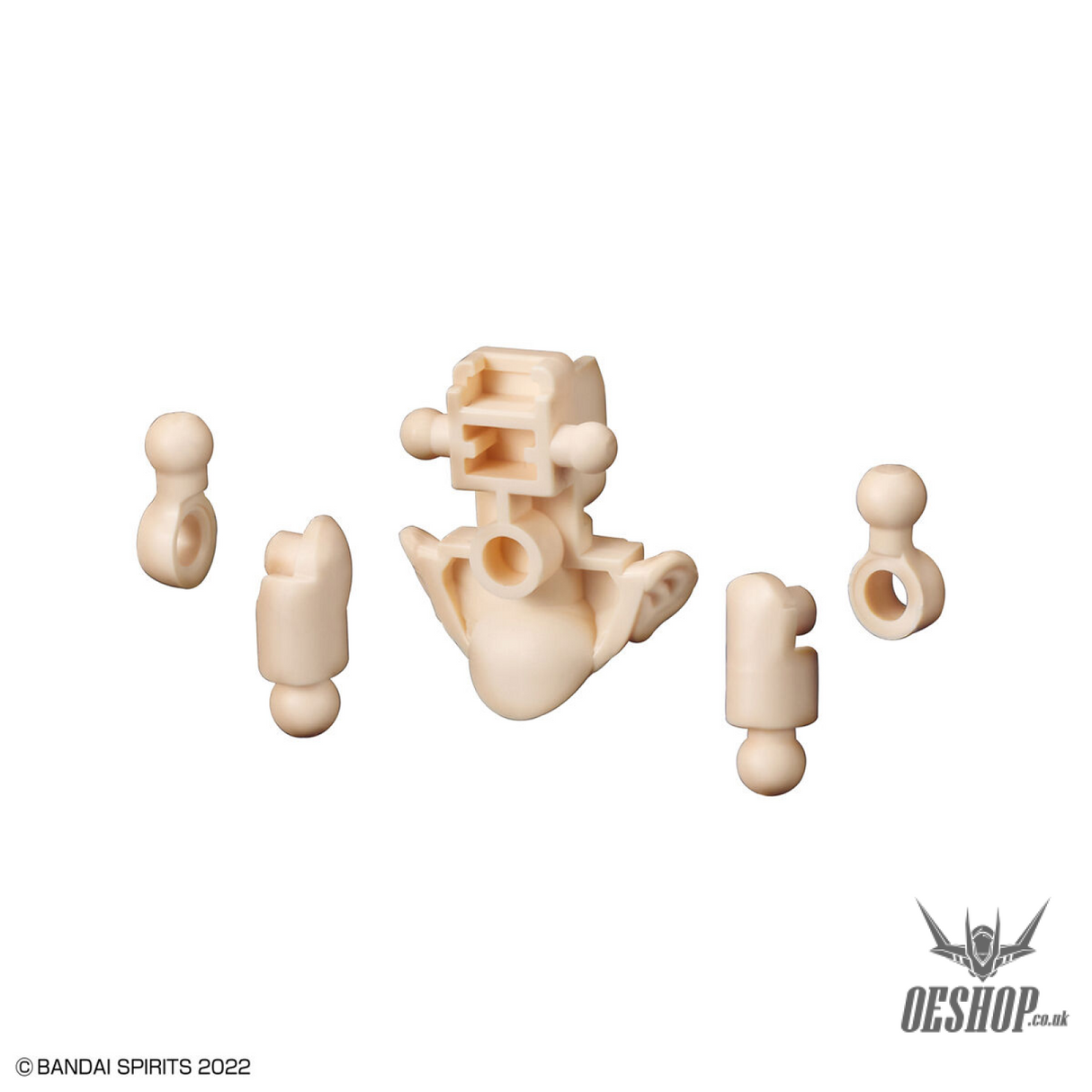 30MS Option Hand Parts (White/Black) Scale Model Kits