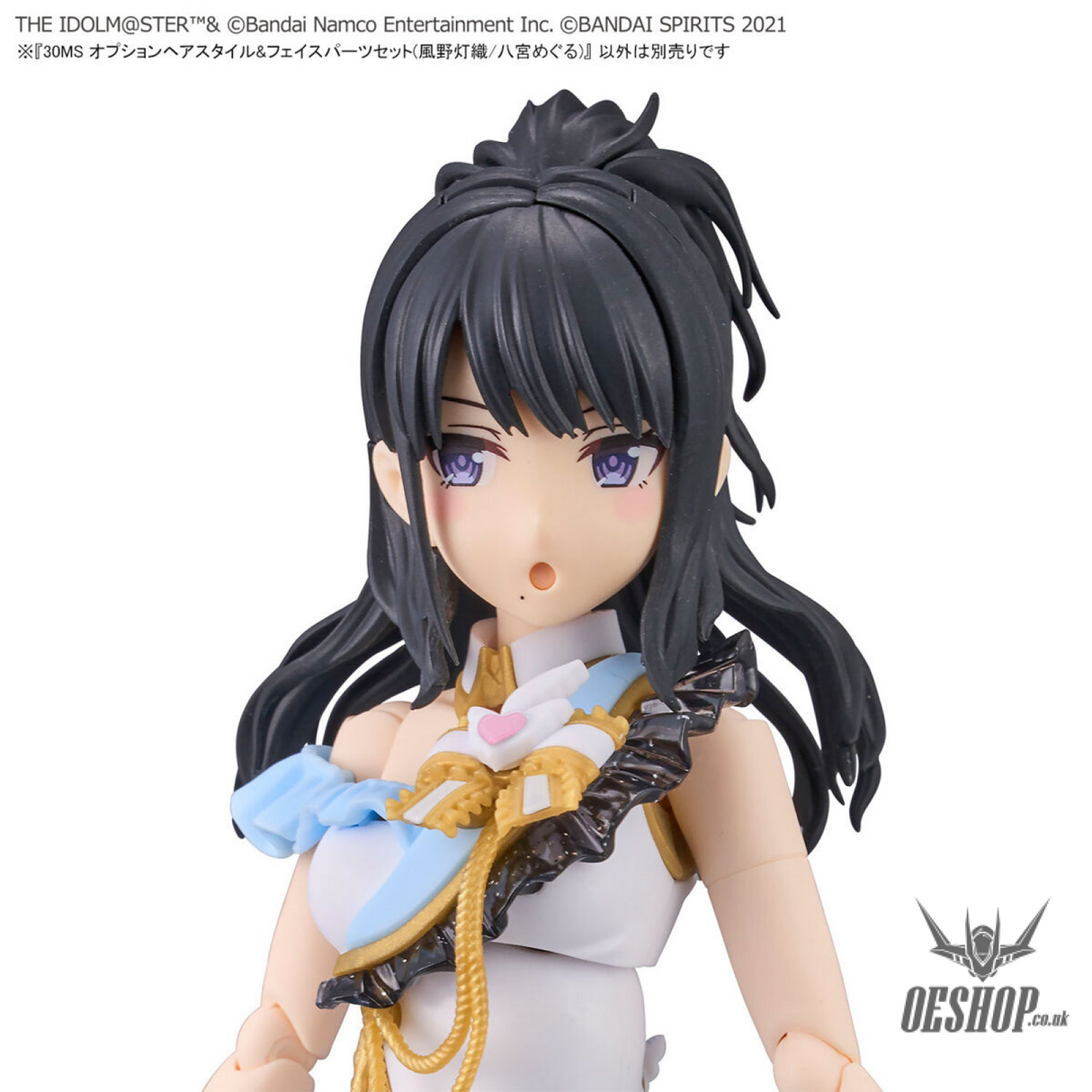 30MS THE iDOLM@STER SHINY COLORS Option Hair Style & Face Parts Set (Kazano Hiori / Hachimiya Meguru) Scale Model Kits