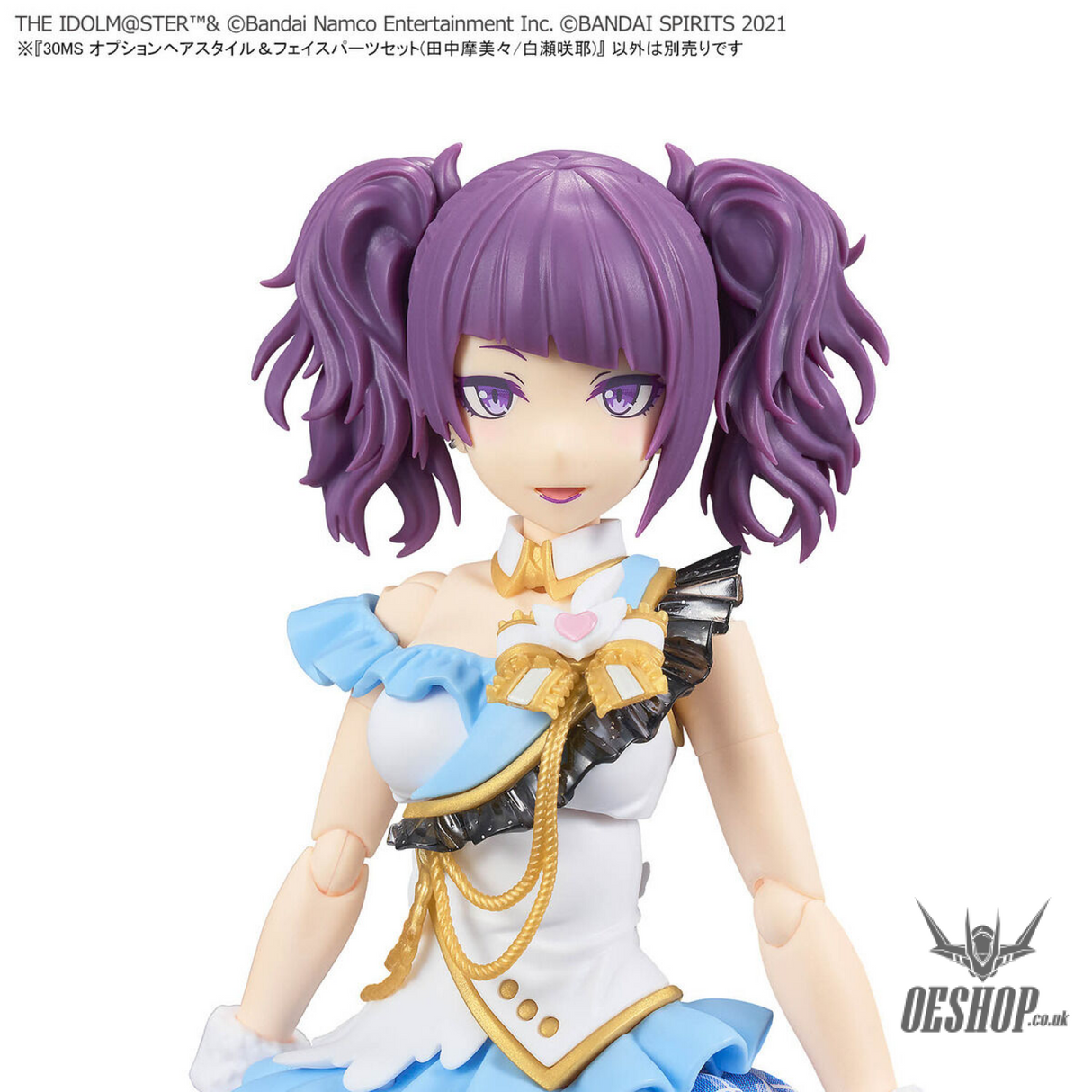 30MS THE iDOLM@STER SHINY COLORS Option Hair Style & Face Parts Set (Mamimi Tanaka / Sakuya Shirase) Scale Model Kits