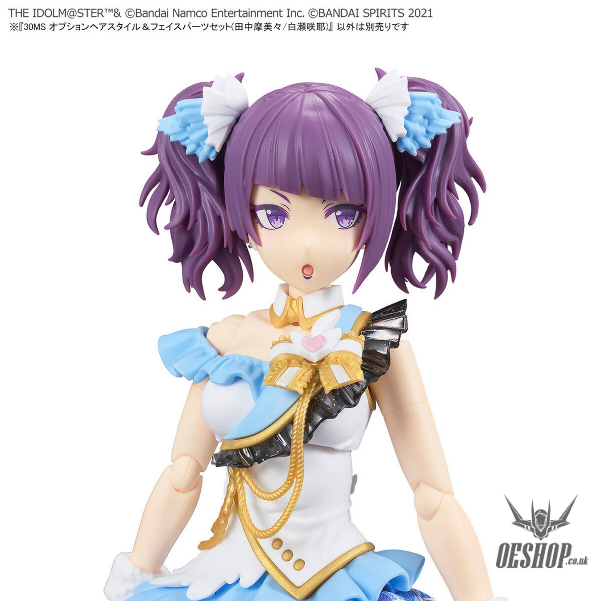 30MS THE iDOLM@STER SHINY COLORS Option Hair Style & Face Parts Set (Mamimi Tanaka / Sakuya Shirase) Scale Model Kits