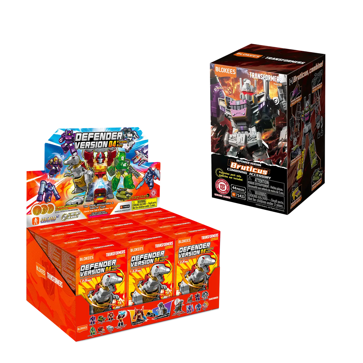 Blokees Transformers Defender Version Bruticus Kits Combining Accessory Model Kits 71421