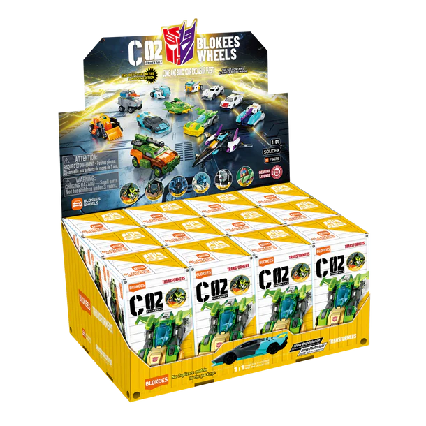 Blokees Transformers Wheels Transformers C02 Wreck'N Rule Model Kits Blind Box 75679