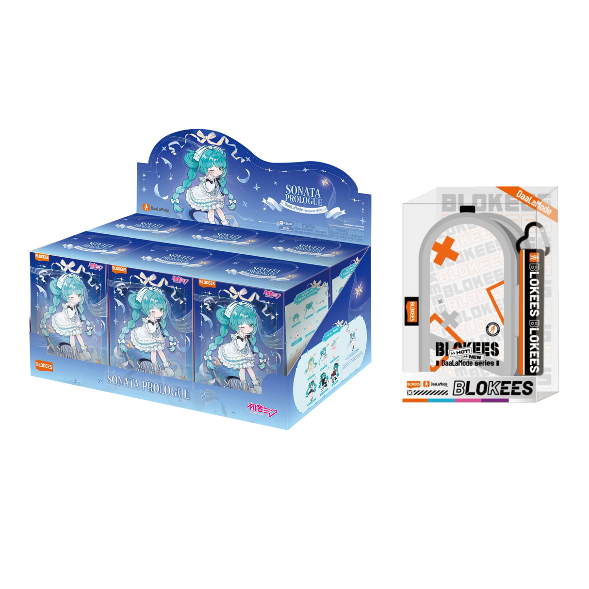 Blokees Hatsune Miku DaaLaMode Q Series - 01 Sonata Prologue Model Kits Blind Box 73538