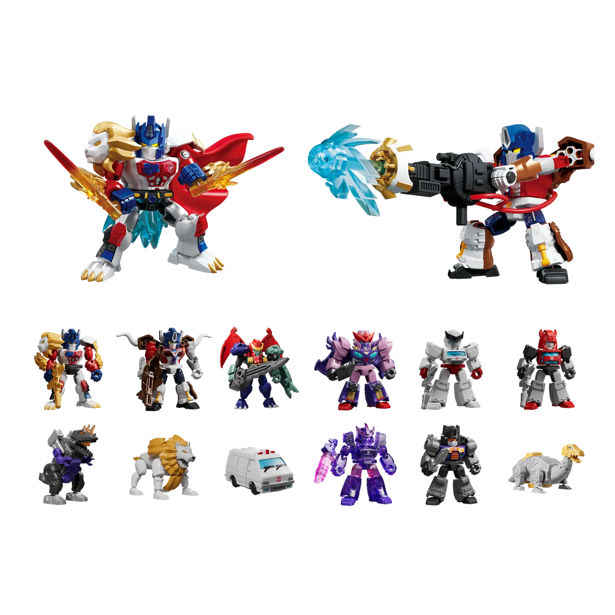 Blokees Transformers Defender Version 07 Power of the Beast Model Kits Figure Blind Box 71407