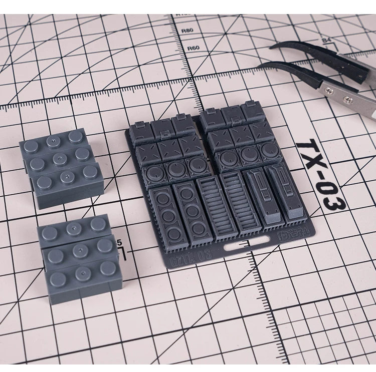 GZ Studio TX Series High-Definition Detail-Up 3D Print Model Kits Parts