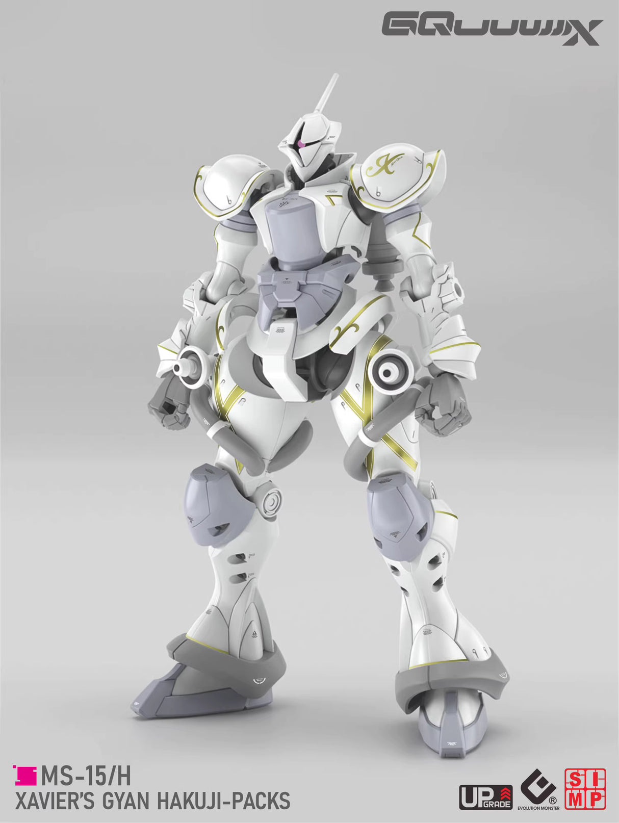 EVO - E-HG GQ-7 (UV) HG GQuuuuuuX JYAN Hakuji-Pack Evolution Studio Decals