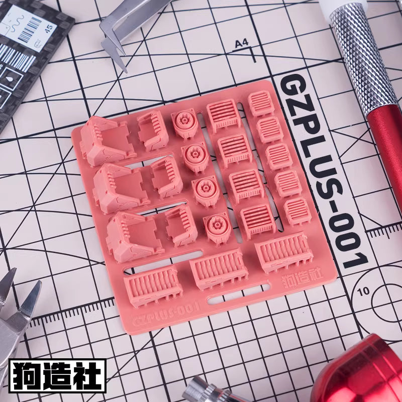 GZ Studio PLUS Series High-Definition Detail-Up 3D Print Model Kits Parts