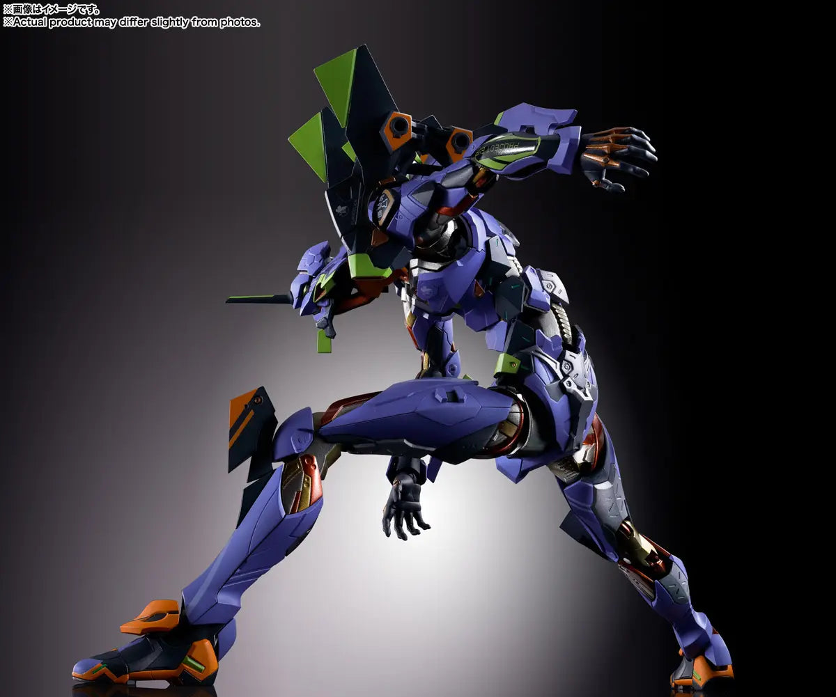 Bandai Metal Build Evangelion Unit 01 30th with the Spear of Gaius