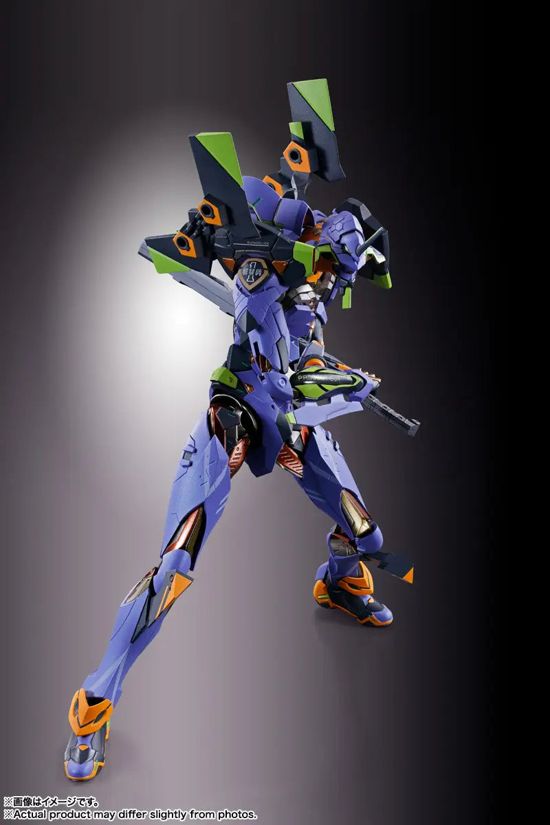 Bandai Metal Build Evangelion Unit 01 30th with the Spear of Gaius