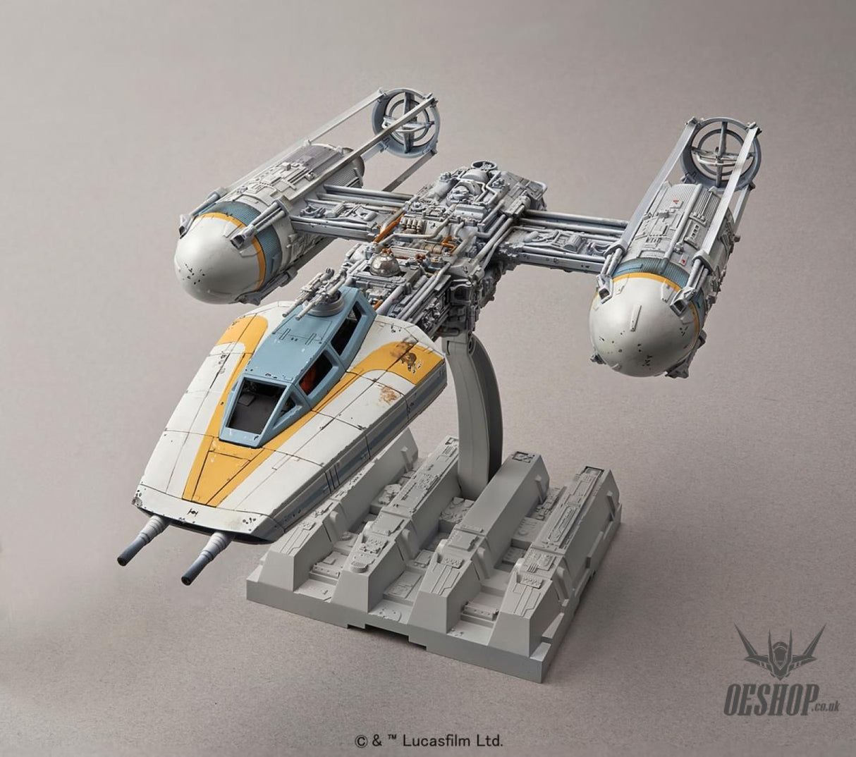 Bandai 1/72 Star Wars Y-Wing Starfighter - Scale Model Kits