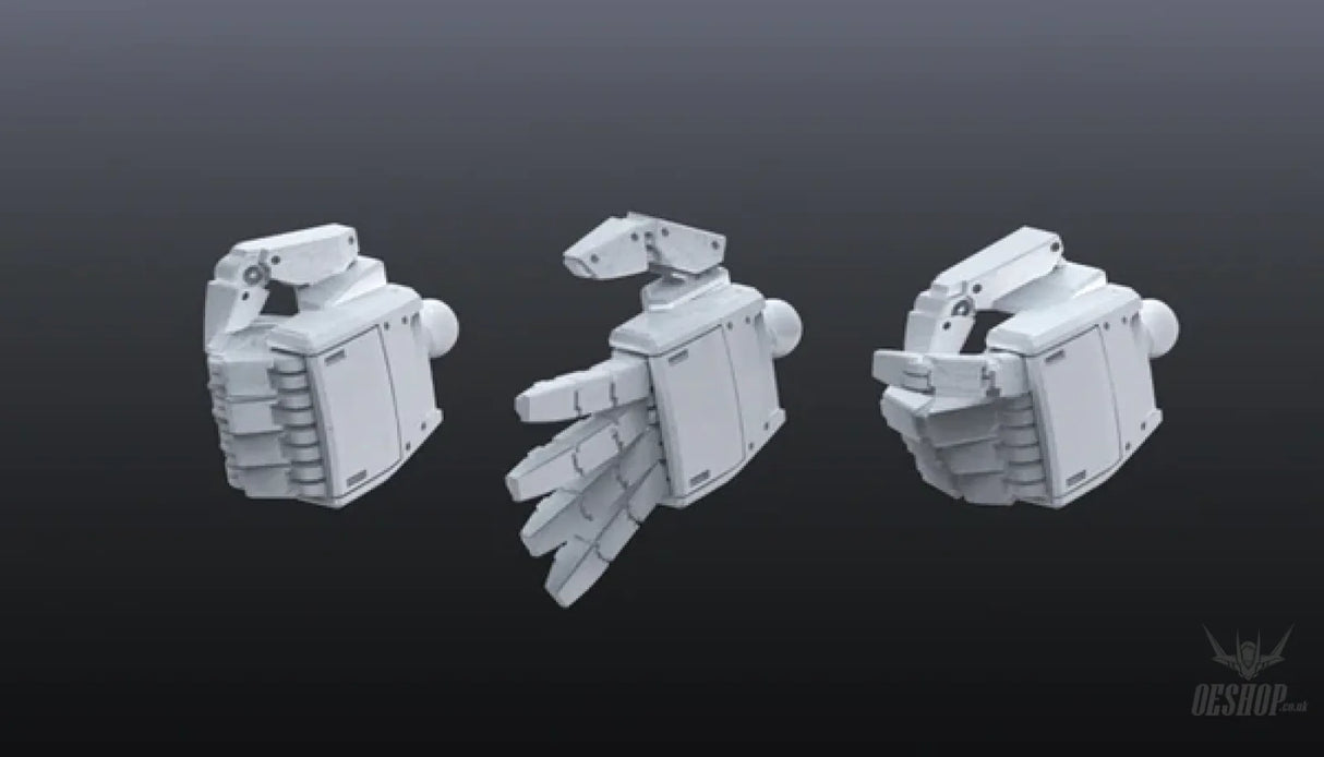Bandai Builders Parts BPHD-07: 1/100 MS Hand 01 (EFSF) - Model Kits Accessories