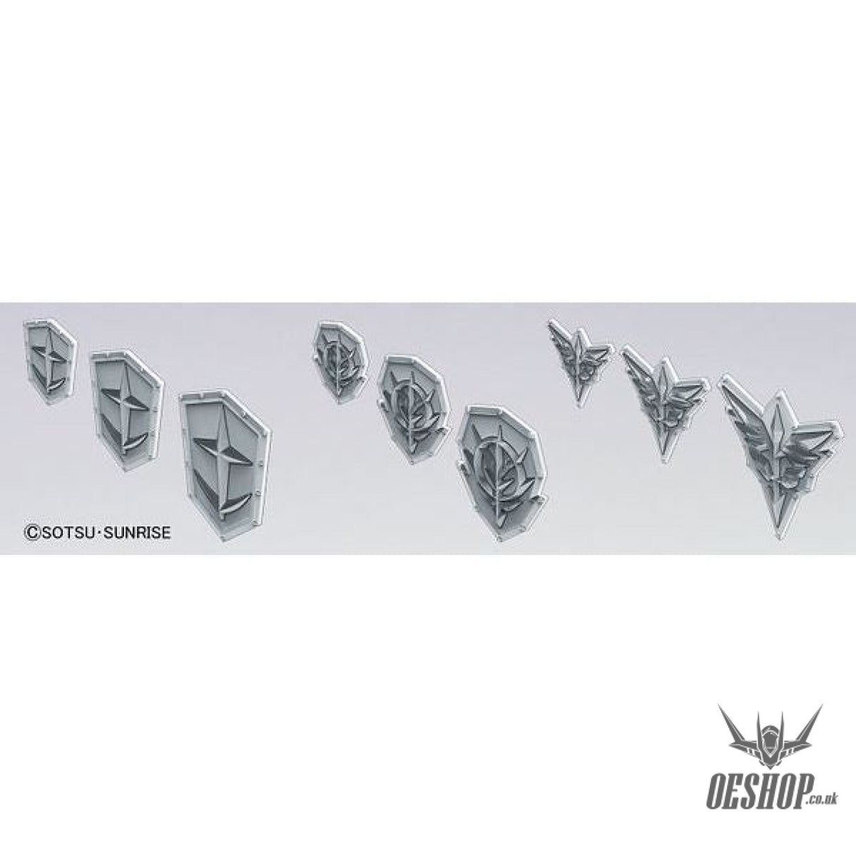 Bandai Builders Parts BPHD-21: MS Emblem Relief 01 Model Kits Accessories