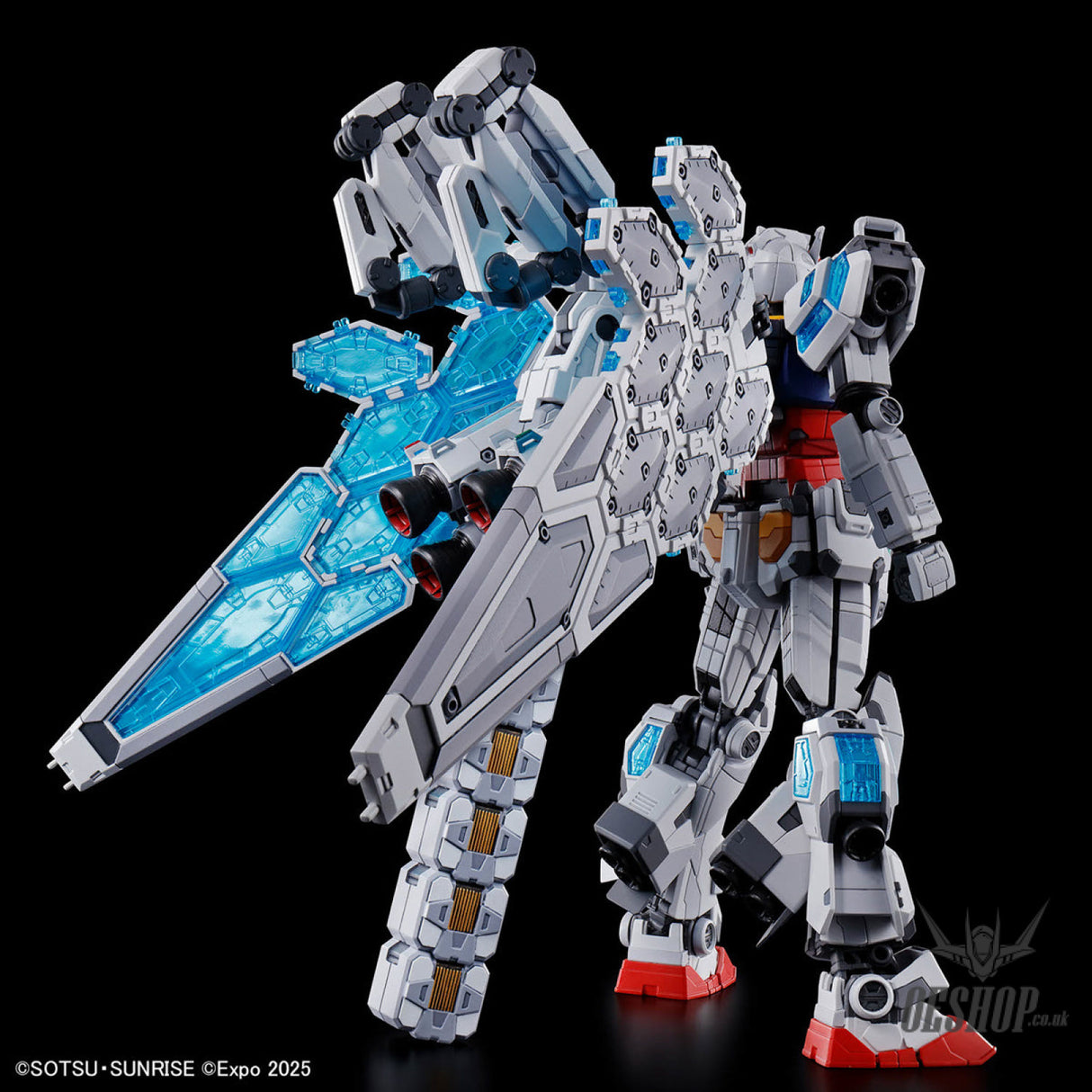 Bandai EXPO2025 1/144 RX-78F00/E Gundam (EX-001 G.L.R.S.S. Feather Unit) - Scale Model Kits