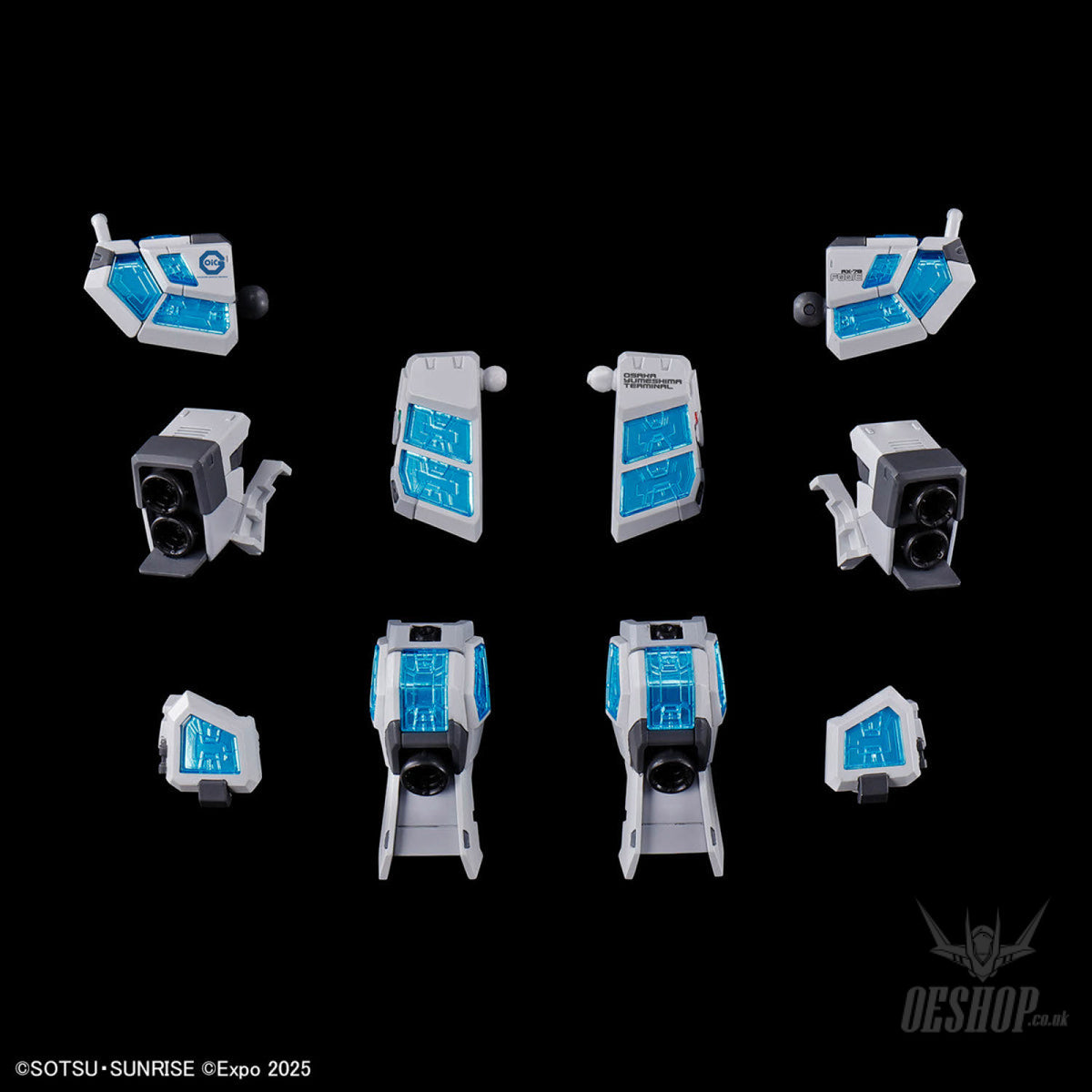 Bandai EXPO2025 1/144 RX-78F00/E Gundam (EX-001 G.L.R.S.S. Feather Unit) - Scale Model Kits