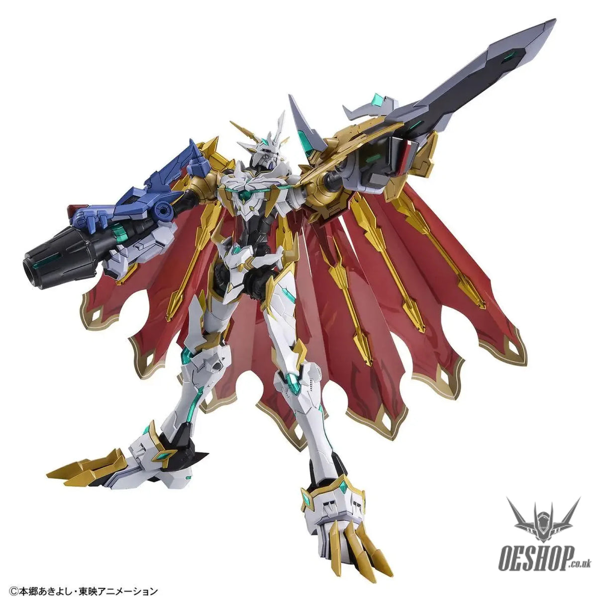 Bandai Figure Rise Standard Amplified Omnimon (X Antibody) Scale Model Kits