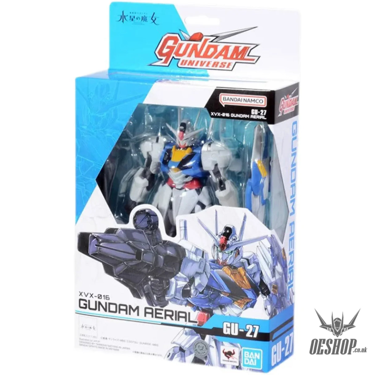 Bandai GUNDAM UNIVERSE GU-27 TWFM XVX-016 Gundam Aerial TWFM The Witch From Mercury Action & Toy Figures