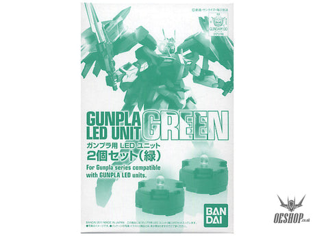 Bandai Gunpla LED Unit Green (2-Piece Set) Model Kits Accessories