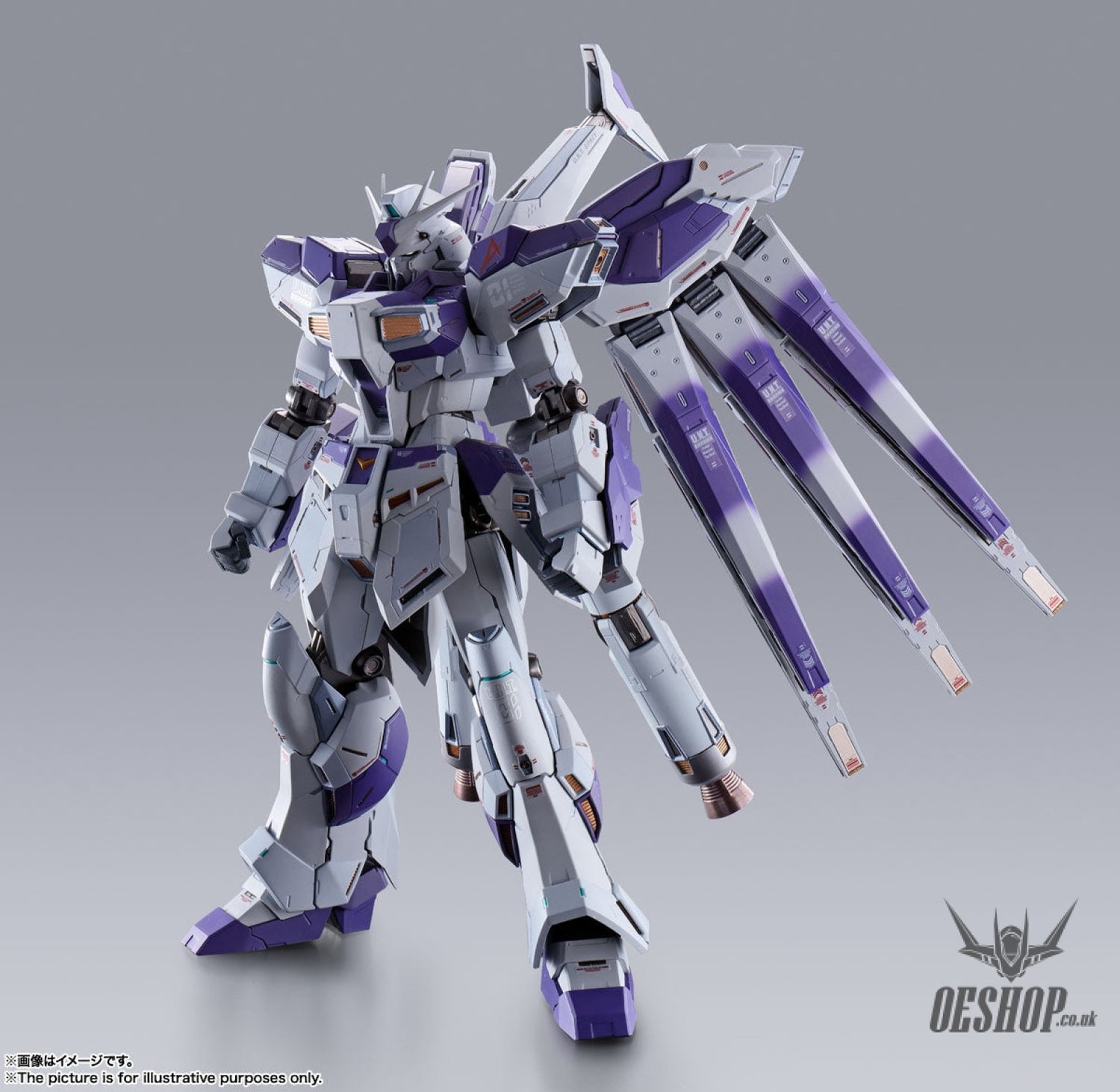 Bandai Metal Build Hi-NU Gundam Action & Toy Figures