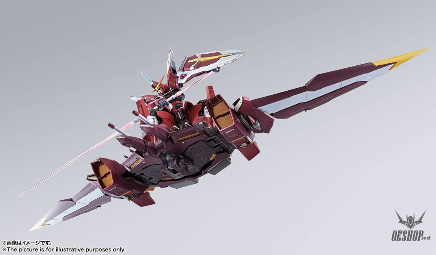 Bandai Metal Build Justice Gundam Action & Toy Figures