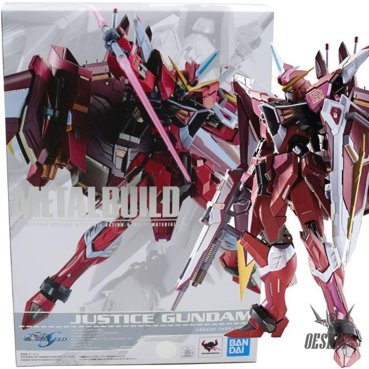 Bandai Metal Build Justice Gundam Action & Toy Figures