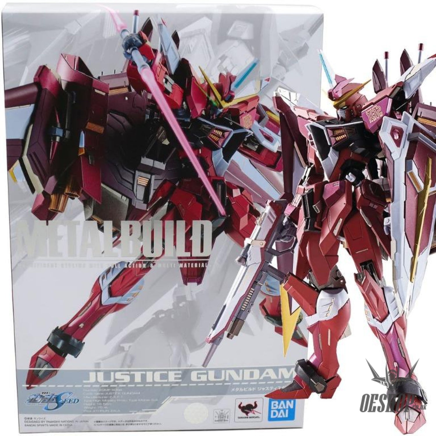 Bandai Metal Build Justice Gundam Action & Toy Figures