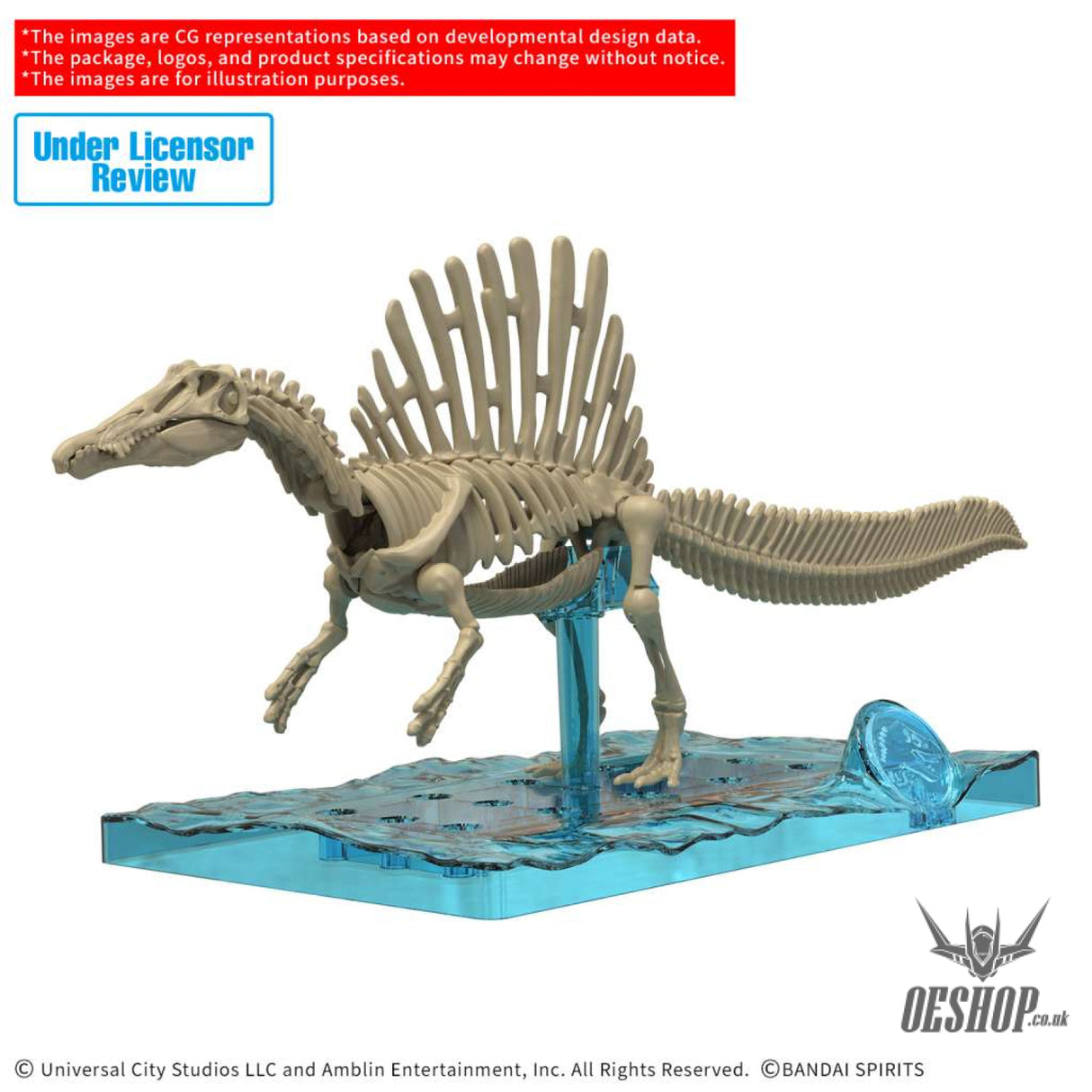 Bandai Plannosaurus Jurassic World - Spinosaurus Scale Model Kits