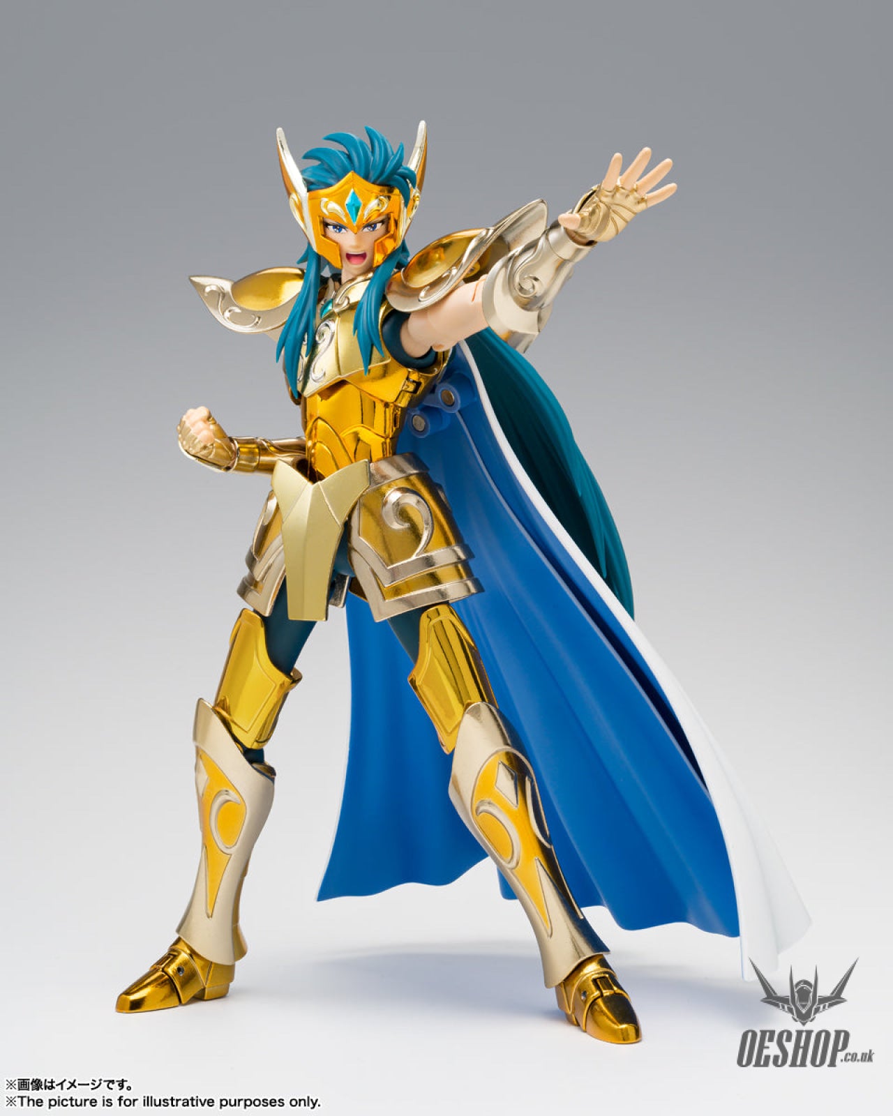 Bandai Saint Seiya Myth Cloth Ex Aquarius Camus Revival Ver. Action & Toy Figures