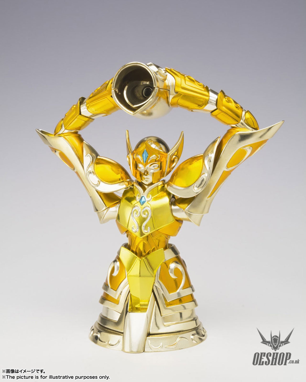 Bandai Saint Seiya Myth Cloth Ex Aquarius Camus Revival Ver. Action & Toy Figures