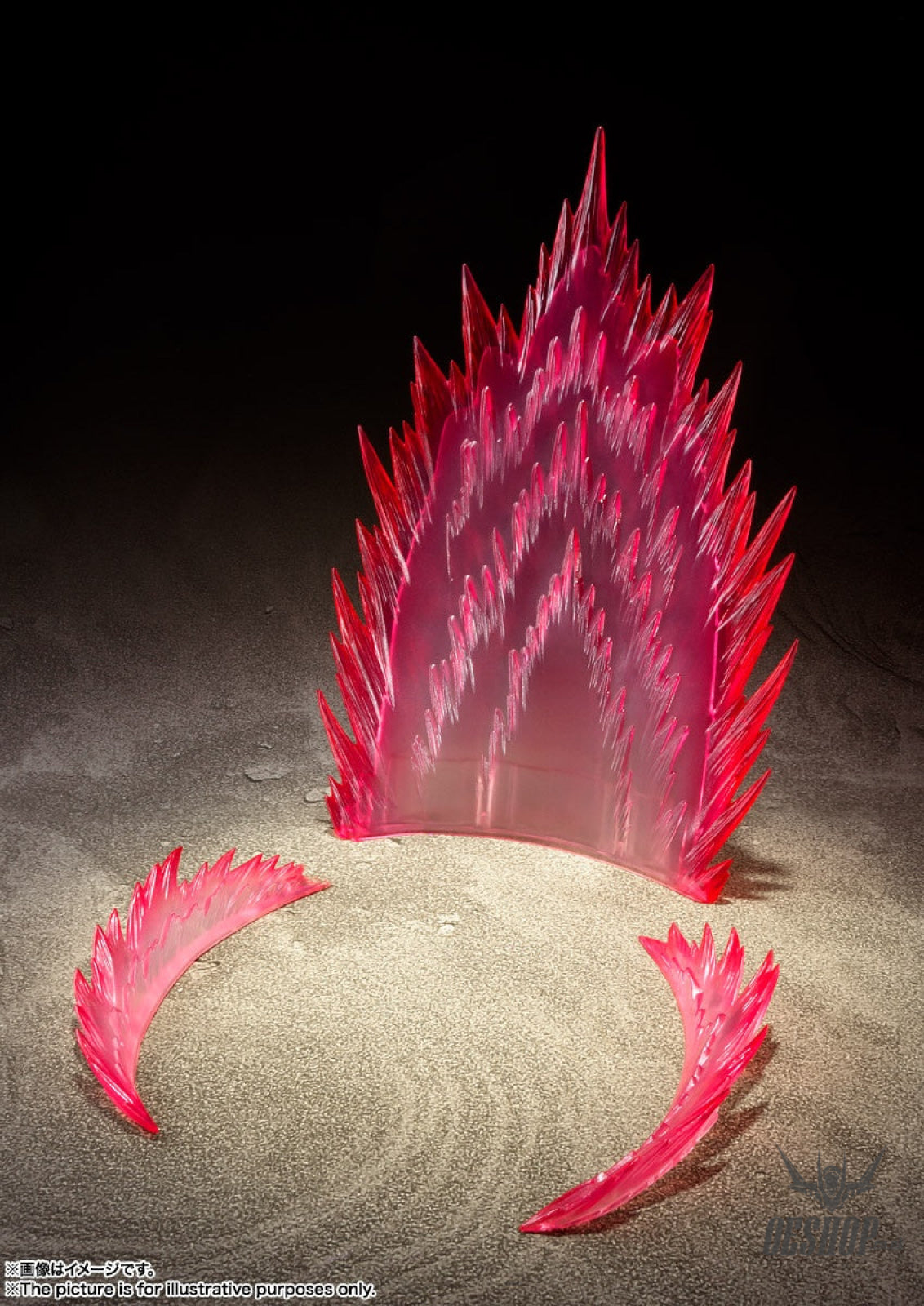 Bandai Tamashii Effect Energy Aura Red Ver. Action Figure Accessories