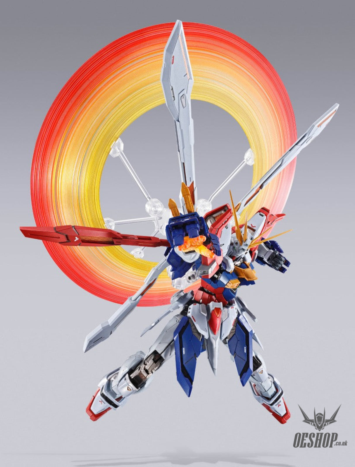 PreOrders Bandai Tamashii Metal Build God Gundam Burning Gundam & Burning Gundam Second Action & Toy Figures