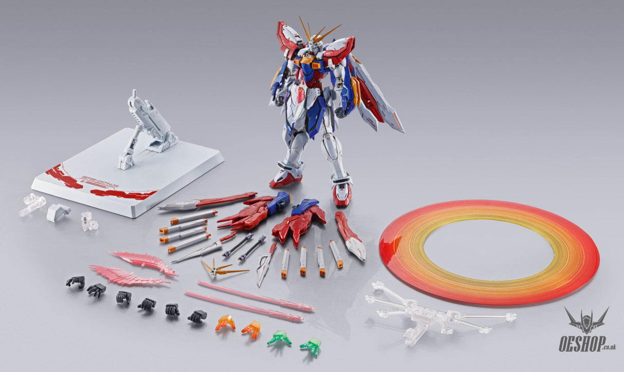 PreOrders Bandai Tamashii Metal Build God Gundam Burning Gundam & Burning Gundam Second Action & Toy Figures