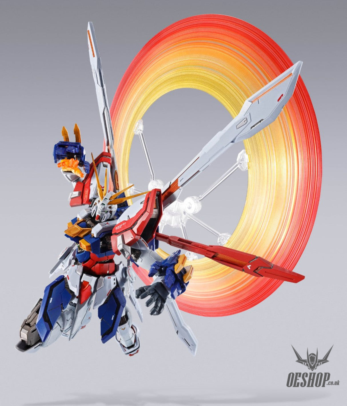 PreOrders Bandai Tamashii Metal Build God Gundam Burning Gundam & Burning Gundam Second Action & Toy Figures