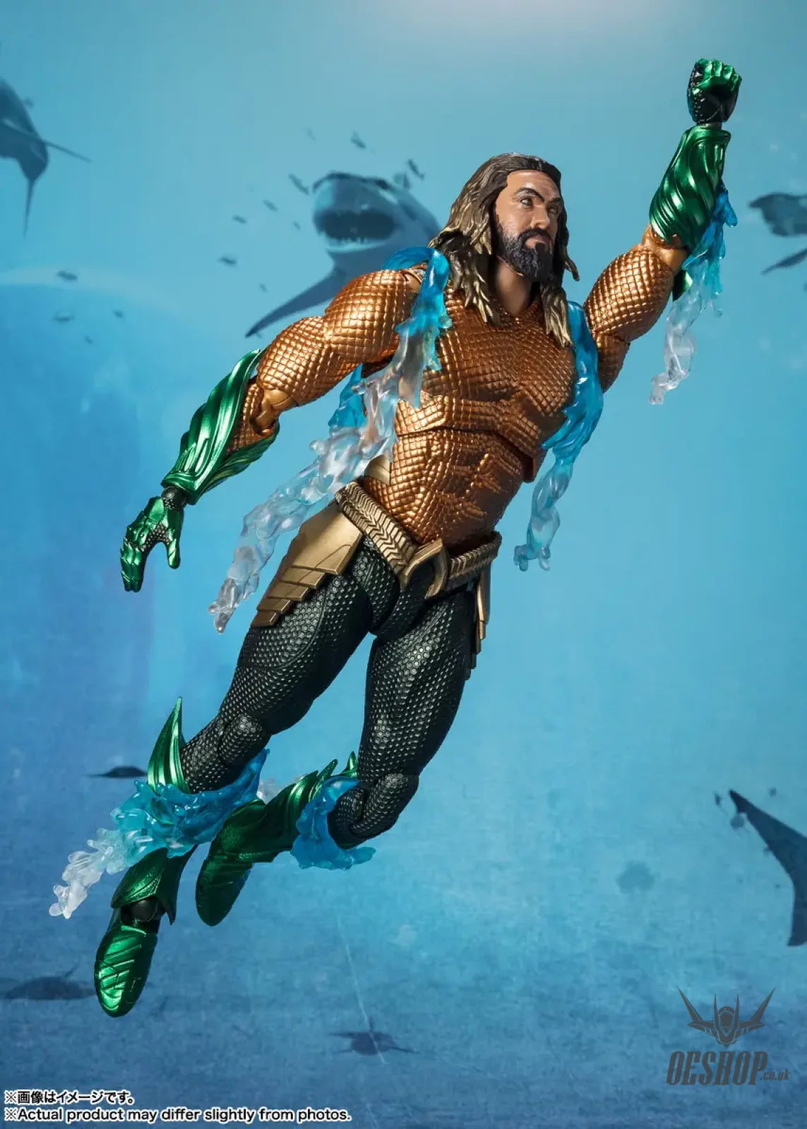 Bandai Tamashii S.H.Figuarts Aquaman (Aquaman / The Lost Kingdom) Action & Toy Figures