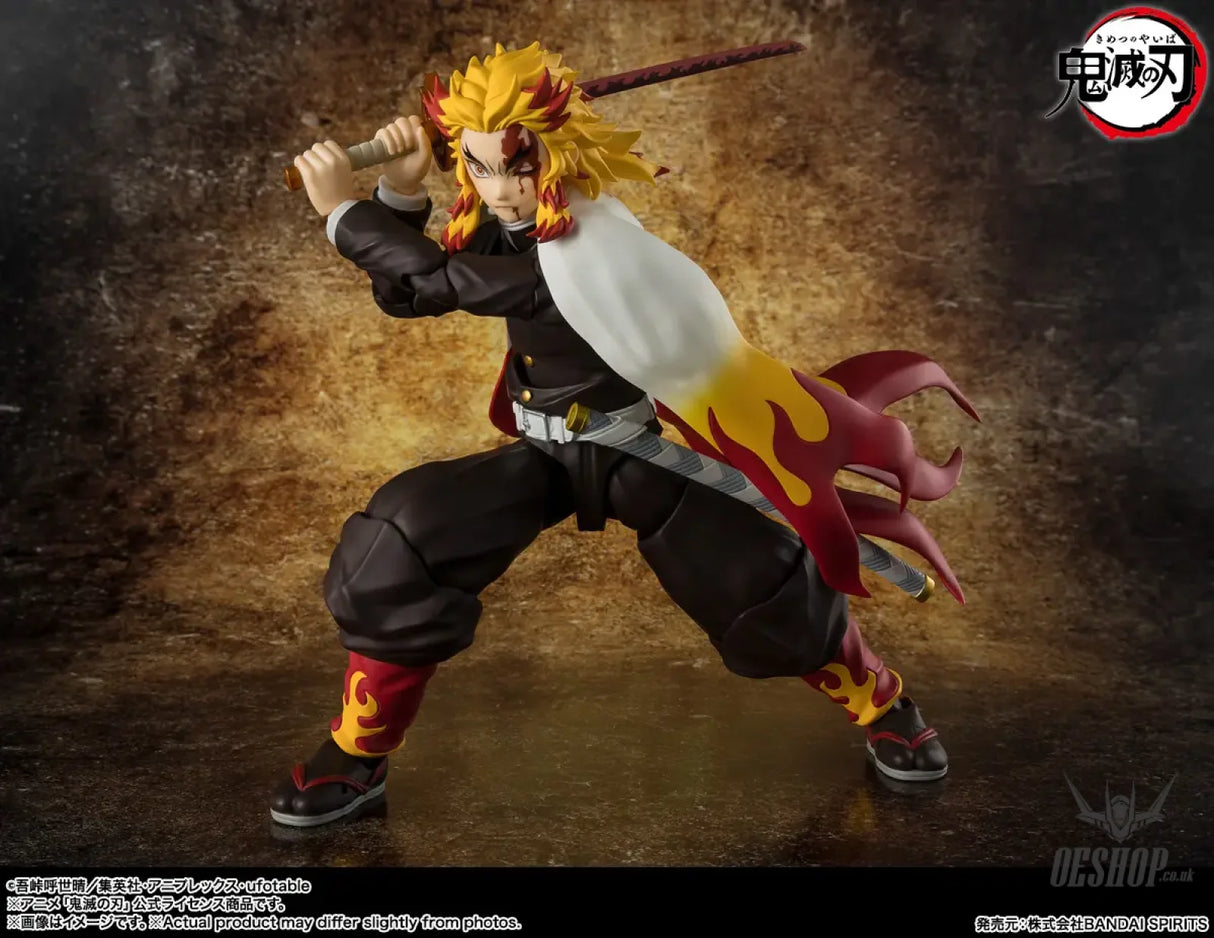 Bandai Tamashii S.H.Figuarts Demon Slayer Kyojuro Rengoku Action & Toy Figures