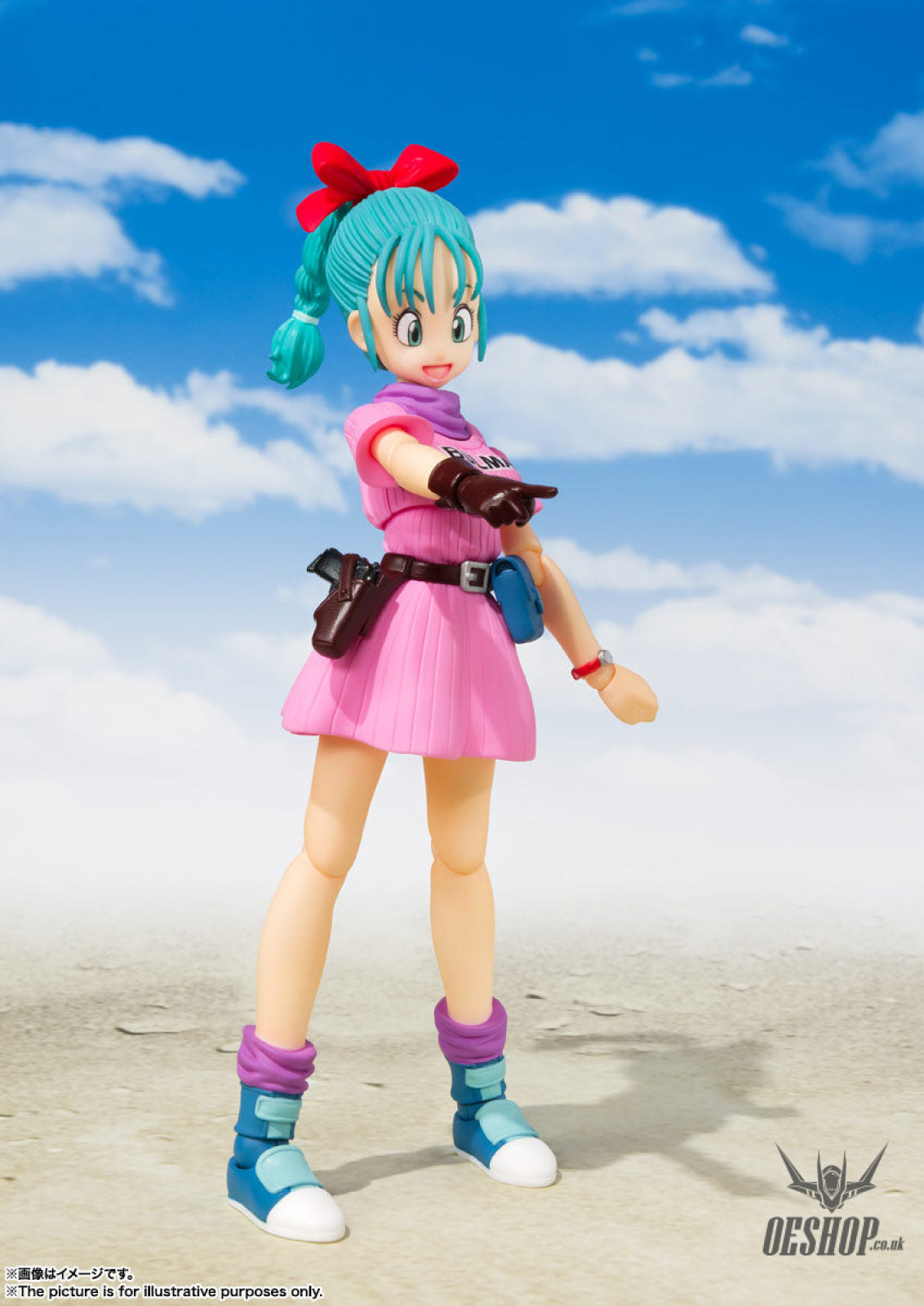 Bandai Tamashii S.H.Figuarts Dragon Ball Bulma -Beginning of a Great Adventure- (Reissue) Action & Toy Figures