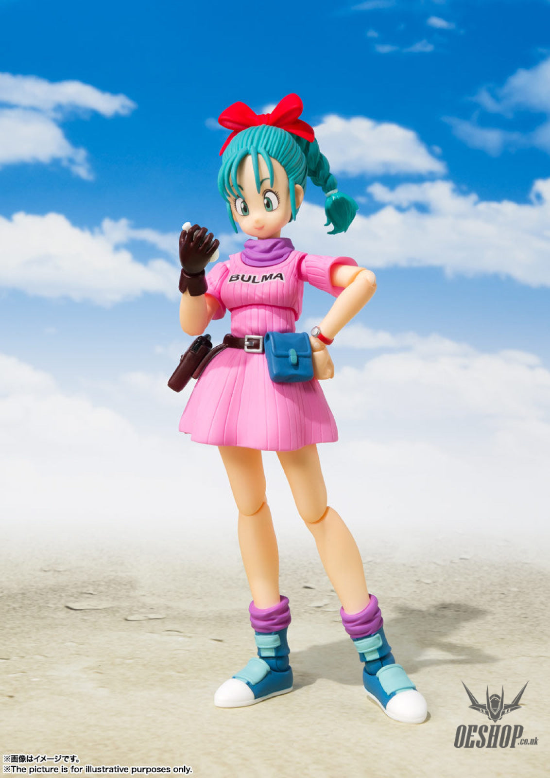Bandai Tamashii S.H.Figuarts Dragon Ball Bulma -Beginning of a Great Adventure- (Reissue) Action & Toy Figures