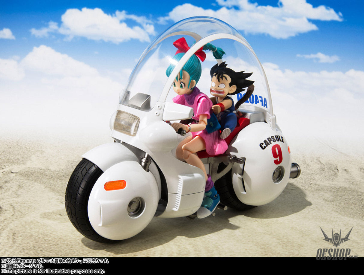 Bandai Tamashii S.H.Figuarts Dragon Ball Bulma’s Motorcycle -Hoipoi Capsule No.9- (Reissue) Action & Toy Figures
