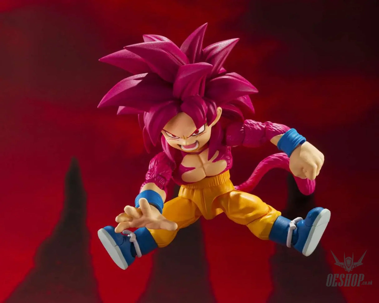 Bandai Tamashii S.H.Figuarts Dragon Ball Daima Son Goku Mini Super Saiyan 4 - Action & Toy Figures