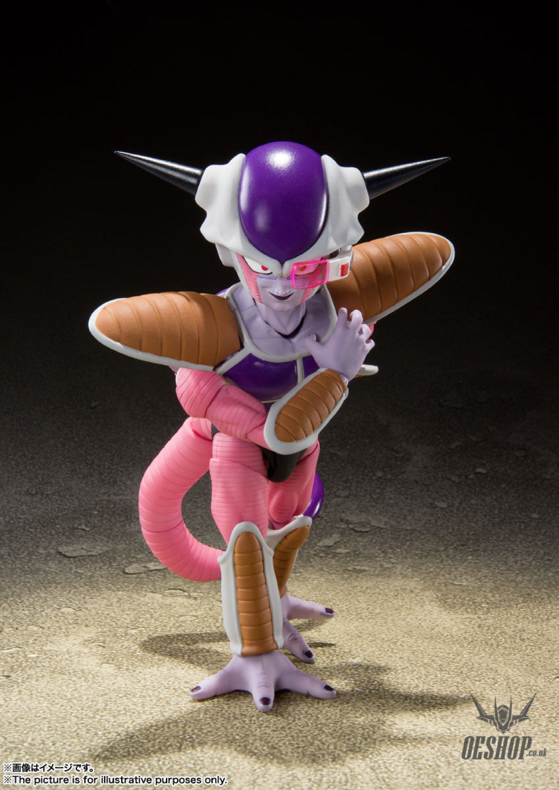 Bandai Tamashii S.H.Figuarts Dragon Ball Frieza First Form & Frieza Pod Action & Toy Figures