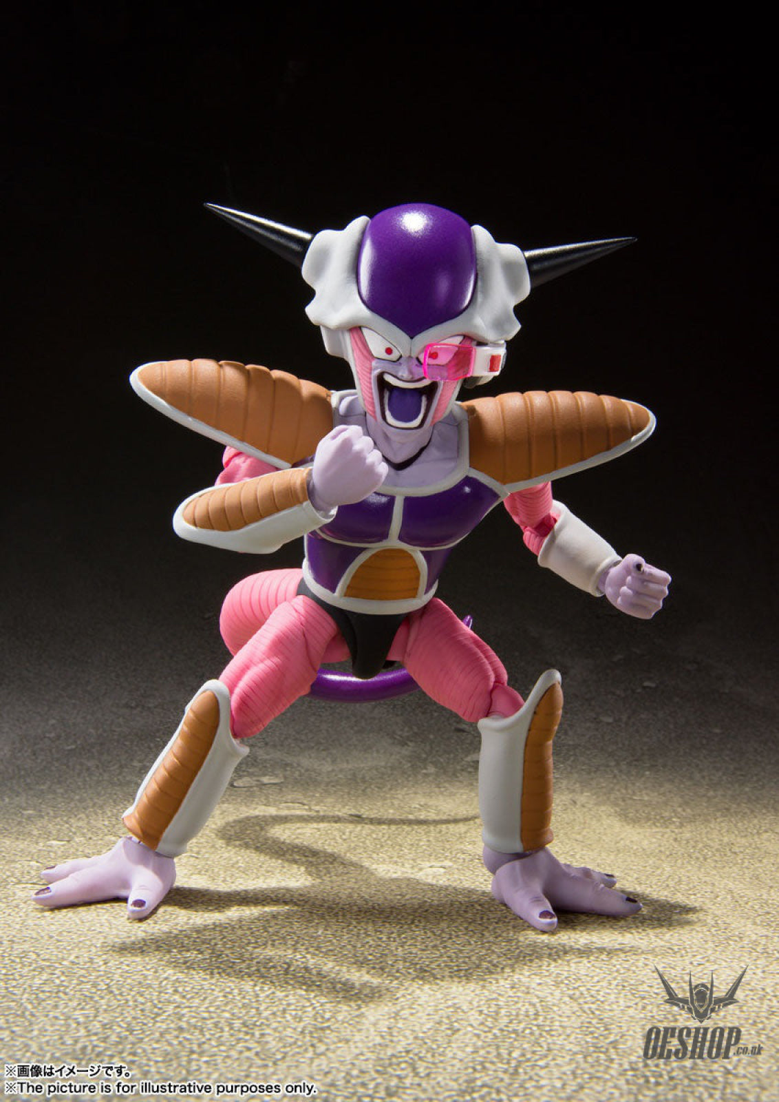Bandai Tamashii S.H.Figuarts Dragon Ball Frieza First Form & Frieza Pod Action & Toy Figures