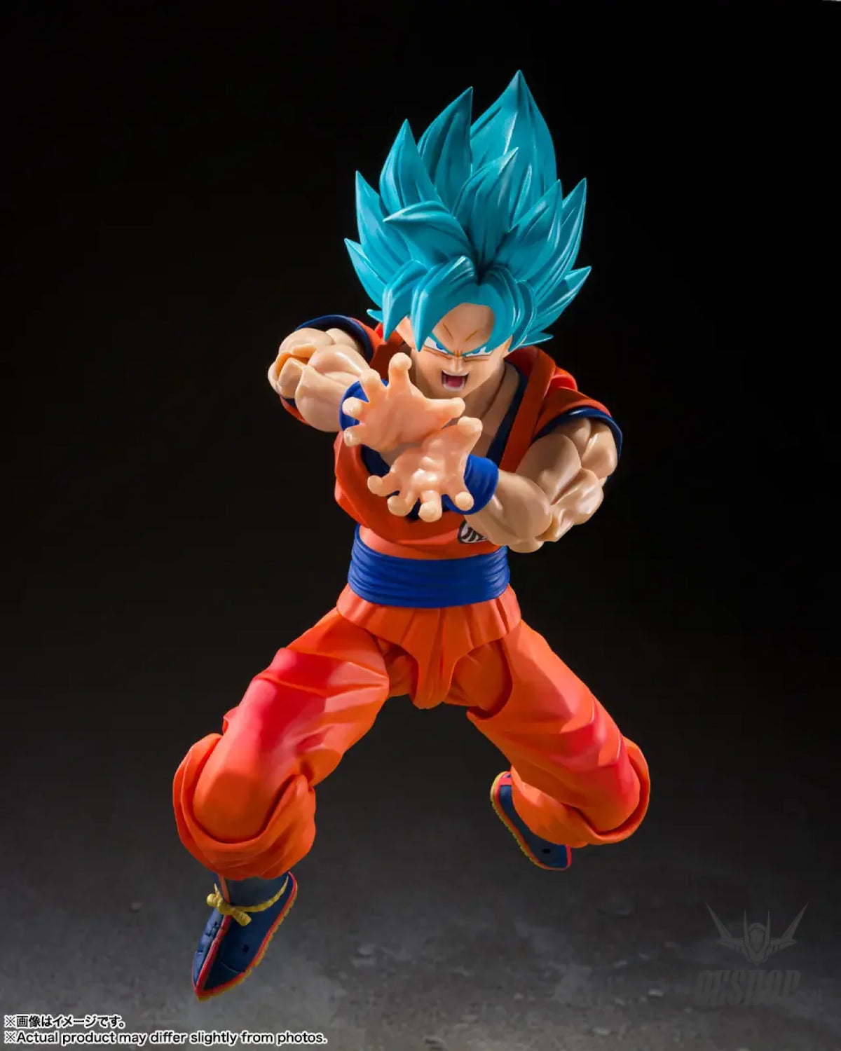 Bandai Tamashii S.H.Figuarts Dragon Ball God Super Saiyan Son Goku Blue Power Transcending Limits - Action & Toy Figures