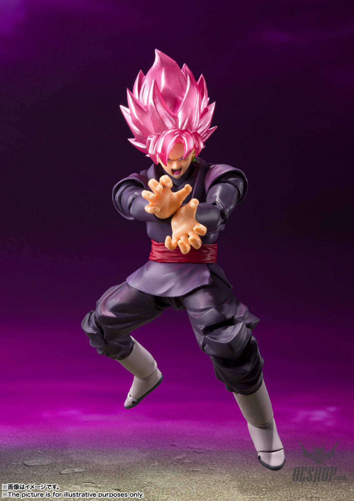 Bandai Tamashii S.H.Figuarts Dragon Ball Super Goku Black - Super Saiyan Rose Action Figure Action & Toy Figures