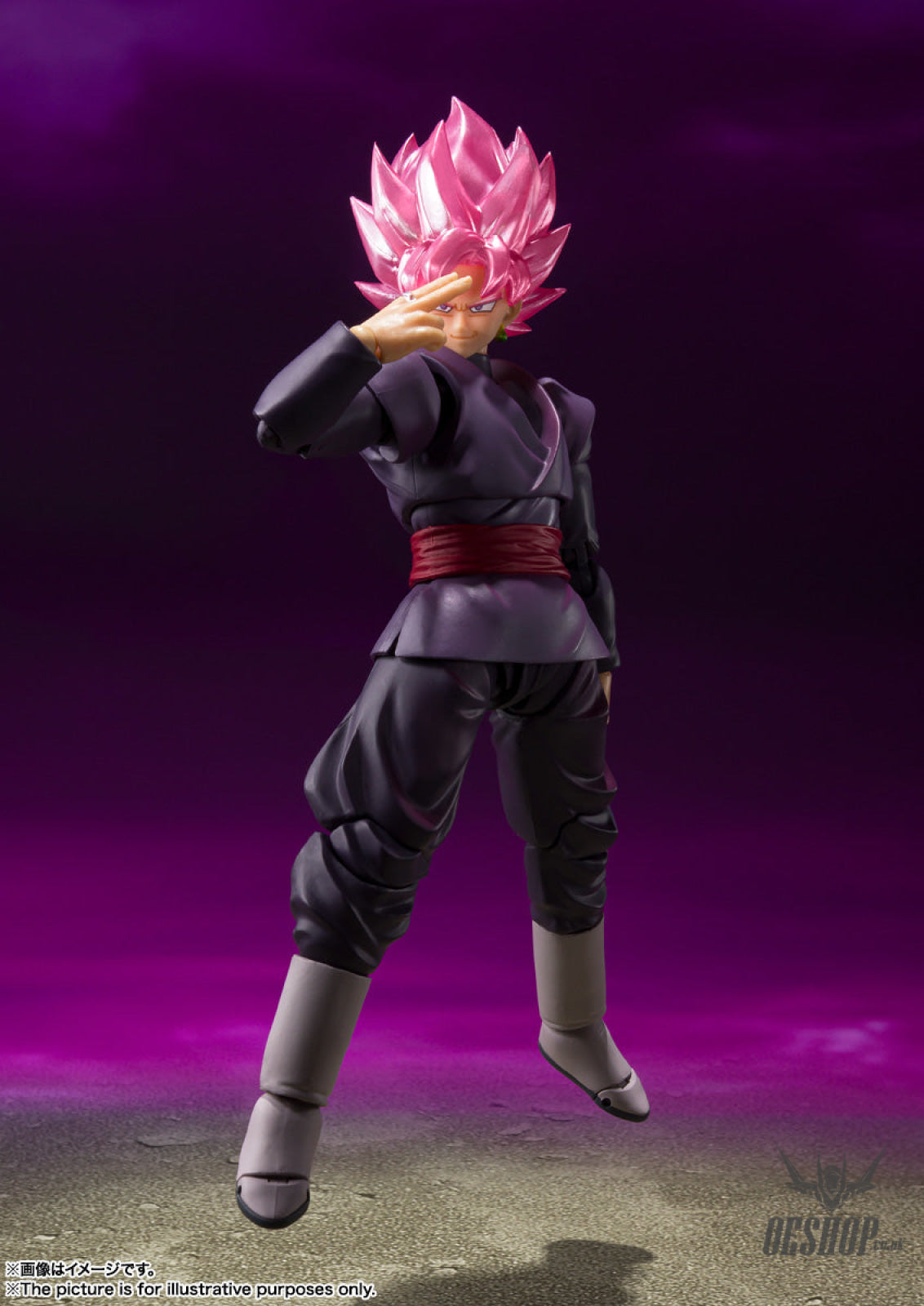 Bandai Tamashii S.H.Figuarts Dragon Ball Super Goku Black - Super Saiyan Rose Action Figure Action & Toy Figures
