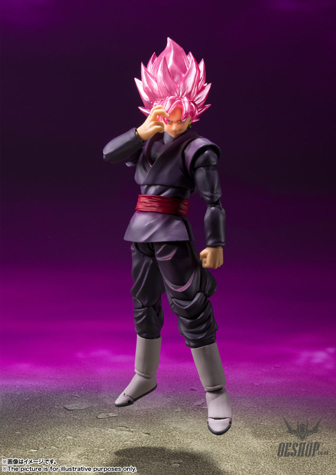 Bandai Tamashii S.H.Figuarts Dragon Ball Super Goku Black - Super Saiyan Rose Action Figure Action & Toy Figures