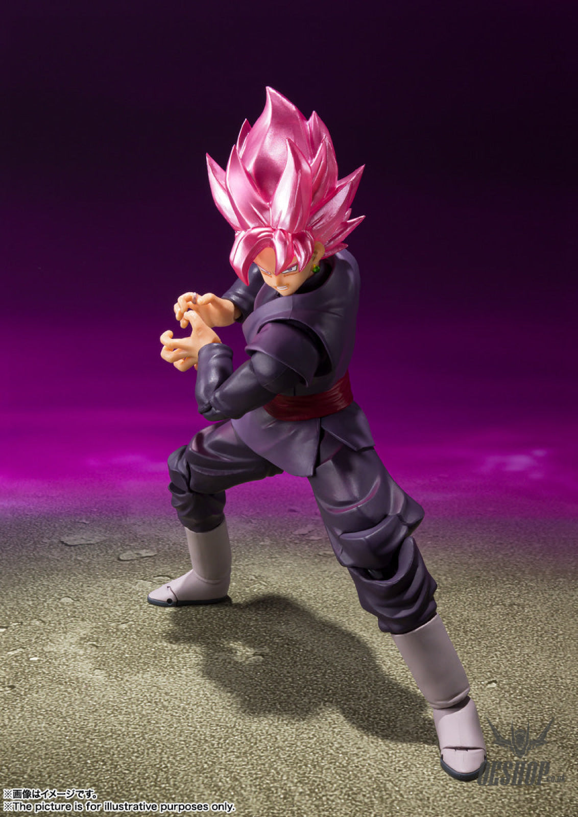 Bandai Tamashii S.H.Figuarts Dragon Ball Super Goku Black - Super Saiyan Rose Action Figure Action & Toy Figures