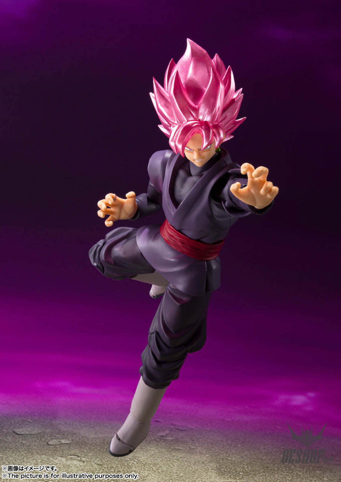 Bandai Tamashii S.H.Figuarts Dragon Ball Super Goku Black - Super Saiyan Rose Action Figure Action & Toy Figures